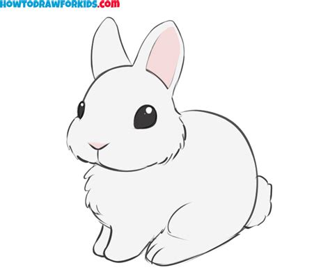 Easy Drawing Of A Bunny