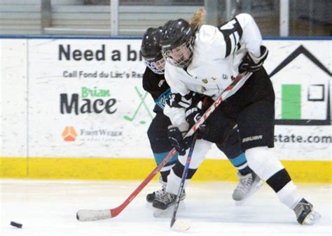 Girls Hockey Fond Du Lacbeaver Dam Scores Early And Often In Blowout