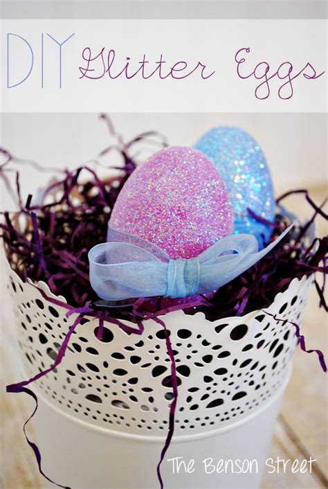 Decoupage Collage Easter Eggs The Shabby Creek Cottage