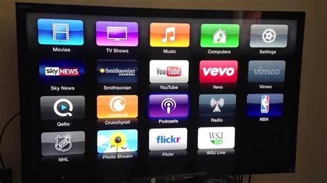 If you've never used a live streaming service before, it's really simple. Apple TV with VEVO, Weather Channel, Disney, Disney XD ...