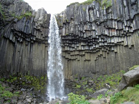 Free Images Rock Waterfall Formation Cliff Iceland Terrain