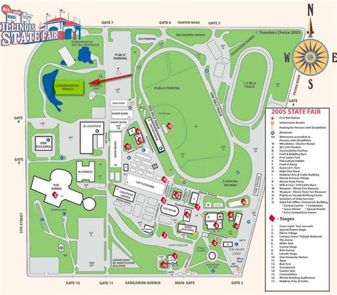 Maps To The Illinois State Fair