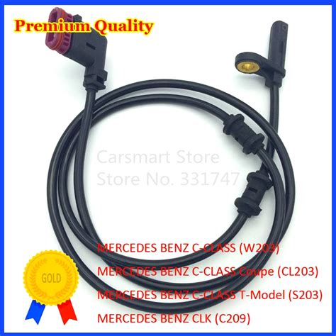 Abs Wheel Speed Sensor Rear Right For Mercedes Benz C Class W203 Coupe