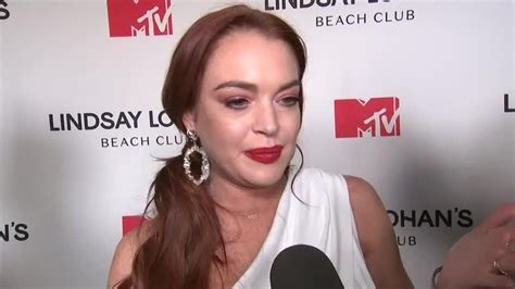 Lindsay Lohan On Mtv Reality Show Party Girl Rep Im A Homebody