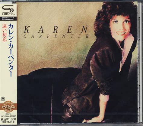 Karen Carpenter Karen Carpenter 2012 Shm Cd Cd Discogs