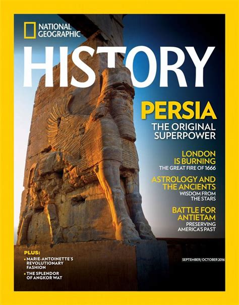 National Geographic History Back Issue September October 2016