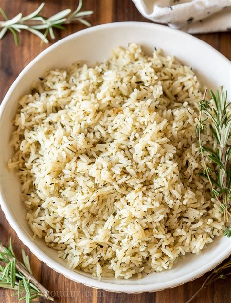 Garlic Herb Rice Pilaf Recipe Recipe Cart