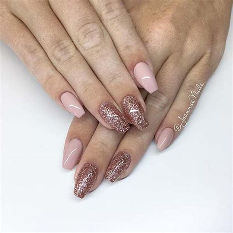 Glitter Rose Gold Pink Nails Our Glitters Come In 5 Gram Bags
