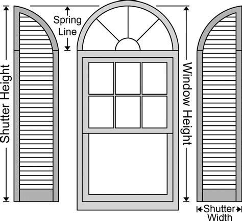 How to hang blinds inside a window frame. Full Instructions How to Measure For Vinyl Shutters ...