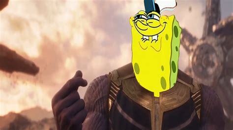 Thanos Arrives On Titan But Its Text To Speech Spongebob Youtube