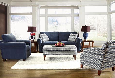Klaussner Lillington Distinctions Transitional Stationary Sofa With
