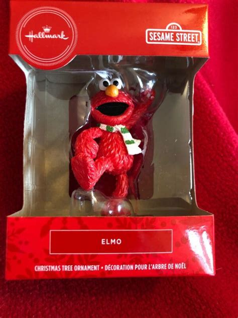 Hallmark Sesame Street Elmo Christmas Tree Ornament 2019 New In Box