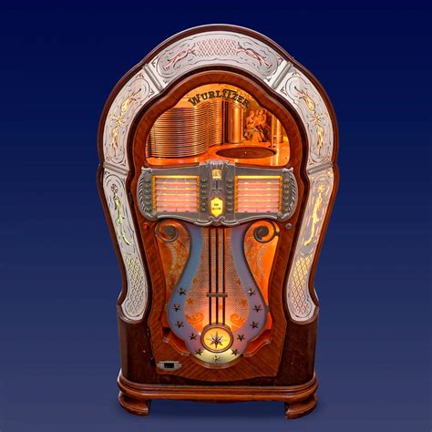 At Auction Wurlitzer Jukebox Model 1080 Colonial With 24 Original