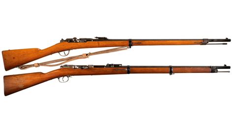 Two Antique Military Bolt Action Rifles