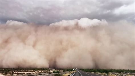 Massive Dust Storm Haboob Hits Arizona 2018 Youtube