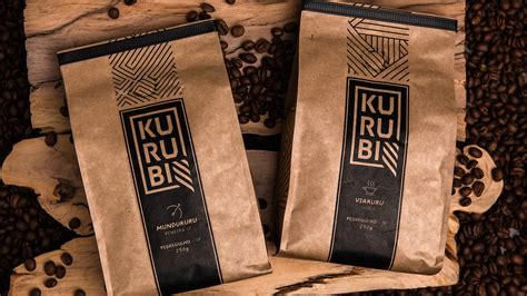 Kurubi Brazilian Coffee Dieline