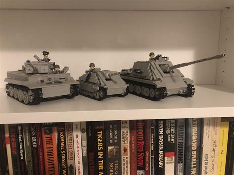 Any Love For My Custom Lego Wwii German Tanks Rlego