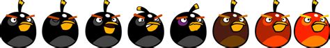 Angry Bird Bomb Sprites By Lucastheobjectslover On Deviantart