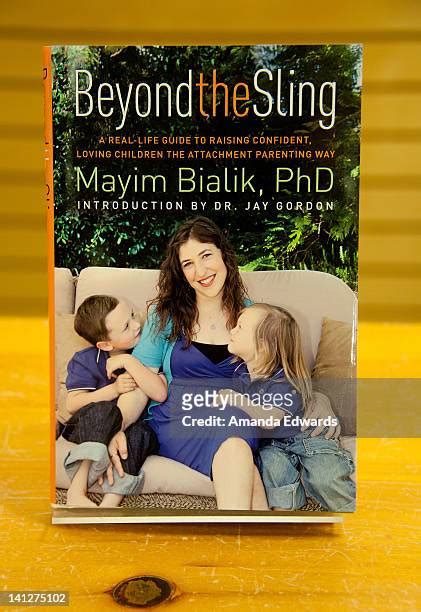 Mayim Bialik Signs Copies Of Her New Book Beyond The Sling Photos And