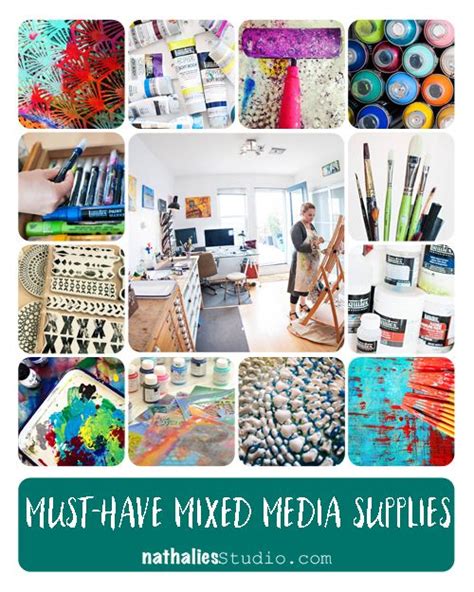 Announcing New Series Must Have Mixed Media Supplies Mixed Media