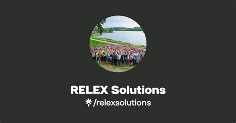 Relex Solutions Instagram Facebook Linktree