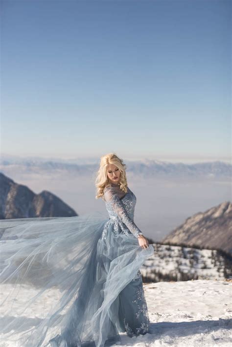 Disney S Frozen Inspired Wedding Popsugar Love Sex Photo