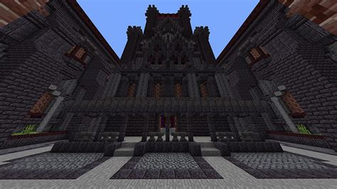 Netherite Castle By Odyssey Builds Minecraft Marketplace Map