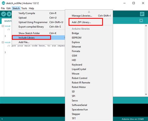 Install Arduino Libraries In The Ide Electrosoftcloud