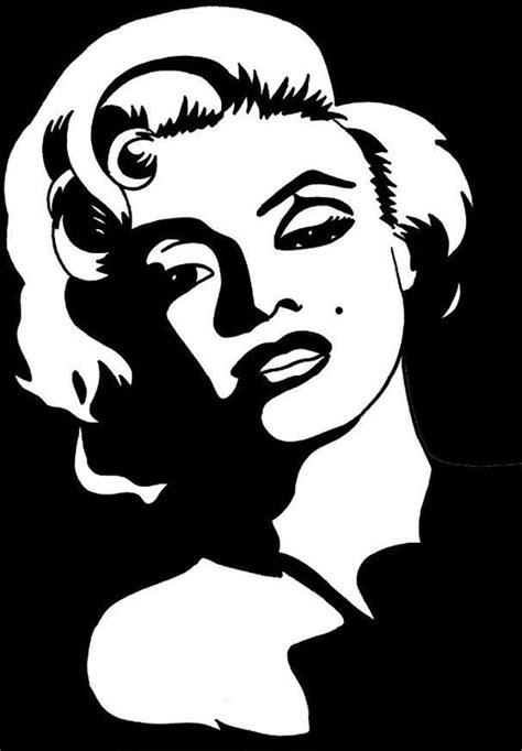 Marilyn Monroe Coloring Page At Getdrawings Free Download