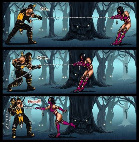 Scorpion Mileena Part 1 Mortal Kombat Memes Mortal Kombat Comics