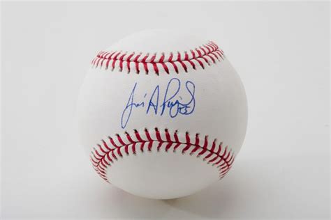 Lot Detail Albert Pujols Single Signed Baseball Jose A Pujols 5
