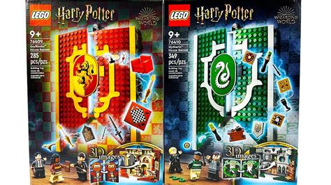 LEGO Harry Potter Gryffindor 76409 Slytherin 76410 House Banners