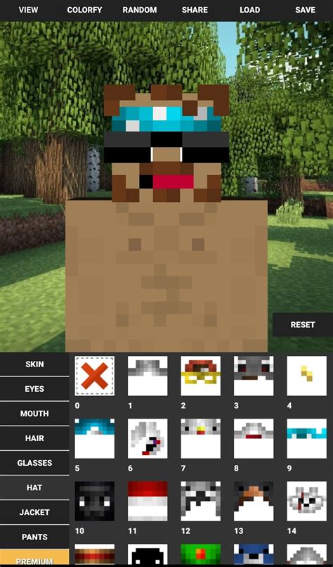 Minecraft Skin Creator App