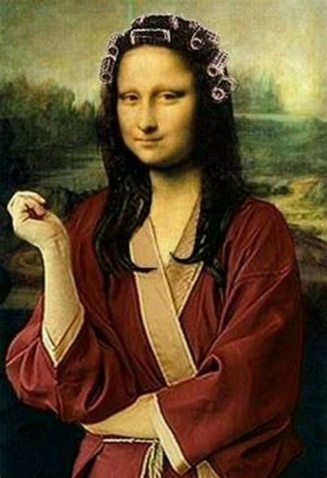 Hilarious Monalisa Painting Upgradation Mona Lisa Parody Mona Lisa