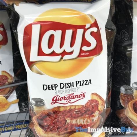 Spotted On Shelves Lays Deep Dish Pizza Potato Chips The Impulsive Buy