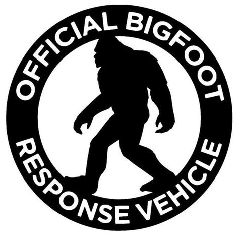 Bigfootsasquatch Themed Decals Etsy