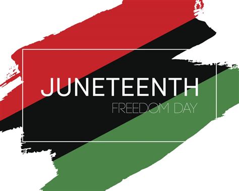 Juneteenth Federal Holiday Observed 2022
