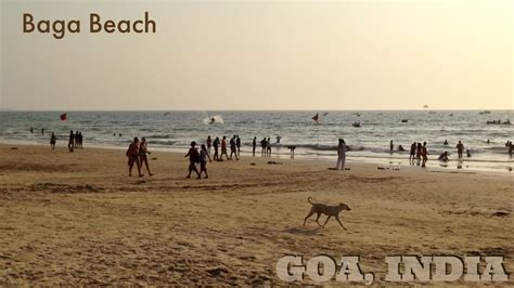 Baga Beach North Goa India Youtube