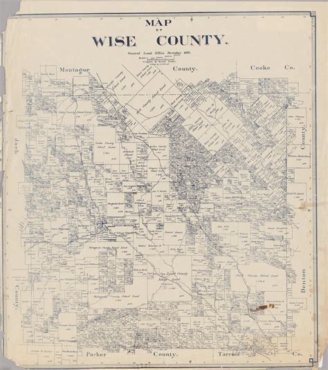 Map of Wise County - The Portal to Texas History