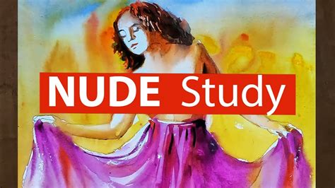 Memory Lane How To Paint Nude Detail Work Step By Step Watercolor