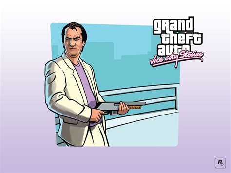Grand Theft Auto Vice City Stories 2006 Promotional Art Mobygames