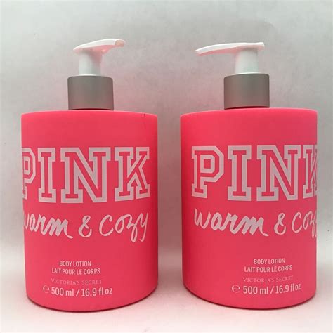 2 Victorias Secret Pink Body Lotion Warm And Cozy 169 Fl
