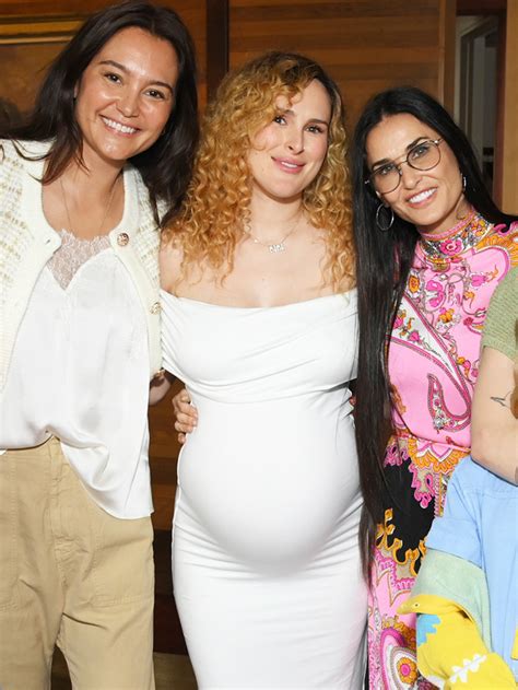 Rumer Willis Has Baby Shower With Demi Moore And Emma Heming Photos