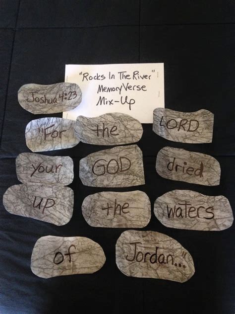 Memorial Stones Jordan River Bible Pictures Scalelader