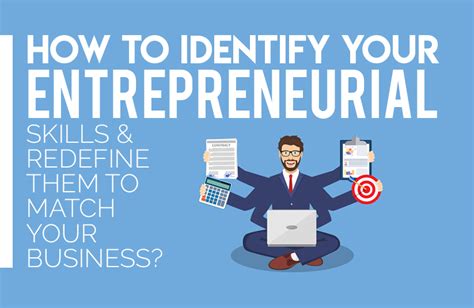 How To Identify Your Entrepreneurial Skills And Redefine Them To Match