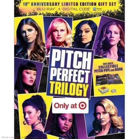 Pitch Perfect Trilogy 10th Anniversary Edition Blu Raydigital Code
