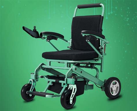 The Falcon Reclinable Folding Power Wheelchair That Holds Up To 400 Lbs