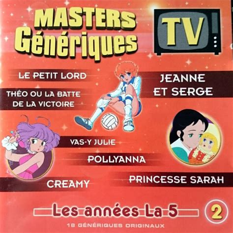 Masters Génériques Tv Les Années La 5 Vol2 Ost