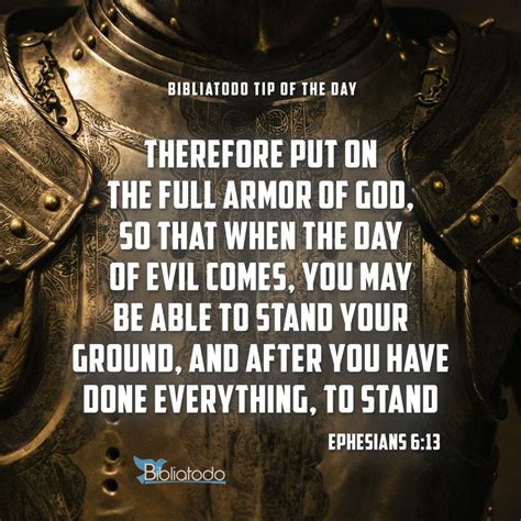 Therefore Put On The Full Armor Of God Christian Pictures