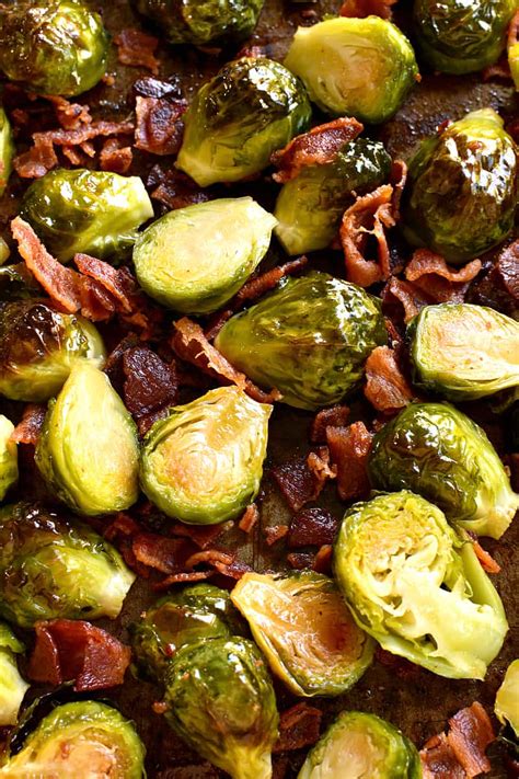 Sure, brussels sprouts are delicious when simply roasted or steamed but if that's the only way you like to cook them, then you're seriously missing out. Maple Bacon Roasted Brussels Sprouts | Lemon Tree Dwelling